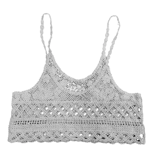 Thick Cotton Thread Computer Embroidery Rhombus Cross Pattern Sling White - Shop at LoveMi