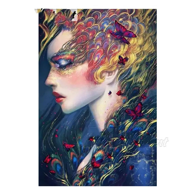 Ever Moment Diamond Painting Picture Of Rhinestone Woman Full Square Drill Decoration For Home Diamond Embroidery 25X40Cm - Shop at LoveMi