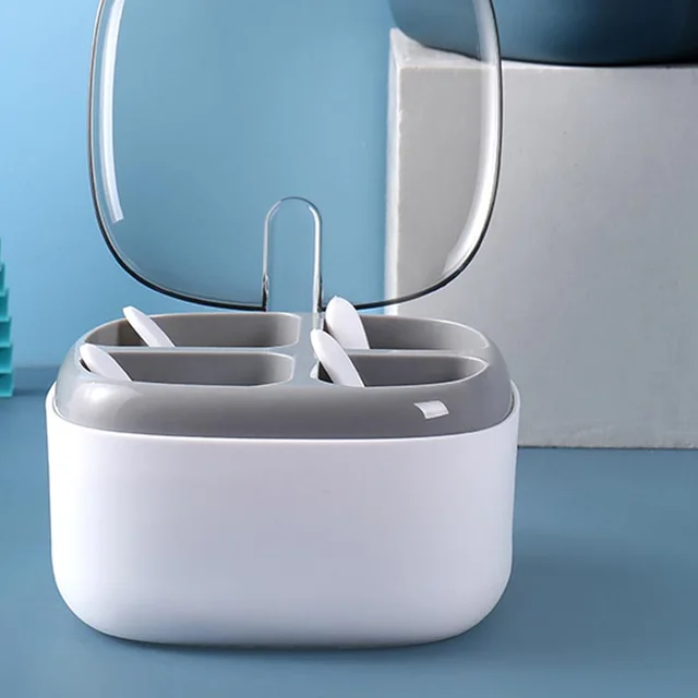 Multi cell Household Kitchen Seasoning Jar With Lid White - Shop at LoveMi