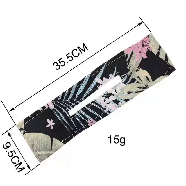 Leopard Knotted Wire Hair Curler Print Wire Headband Print Hairpin Black Flowers - Shop at LoveMi