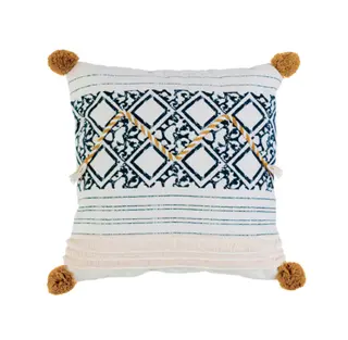 Nordic Net Celebrity Pillow Homestay Bohemian Pillow Simple Bed Cushion Sofa - Style C
