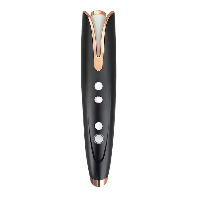 Portable Automatic Hair Curler, Multi function Charging Curling Iron, Travel Home Portable USB Wireless Black - Shop at LoveMi