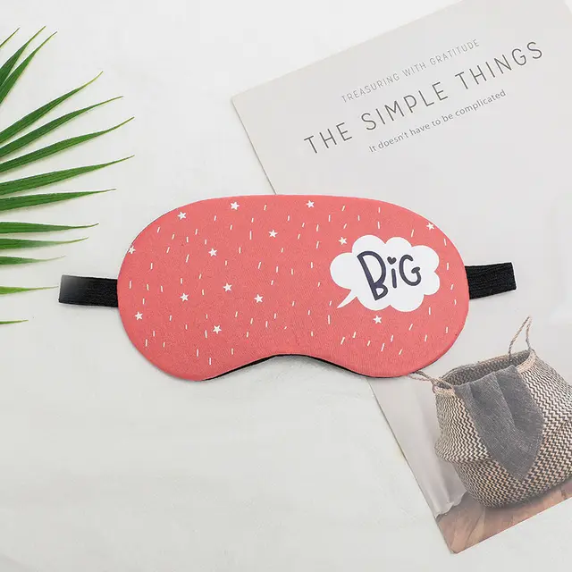 Sleeping Eye Mask With Ice And Hot Compress Red - Shop at LoveMi