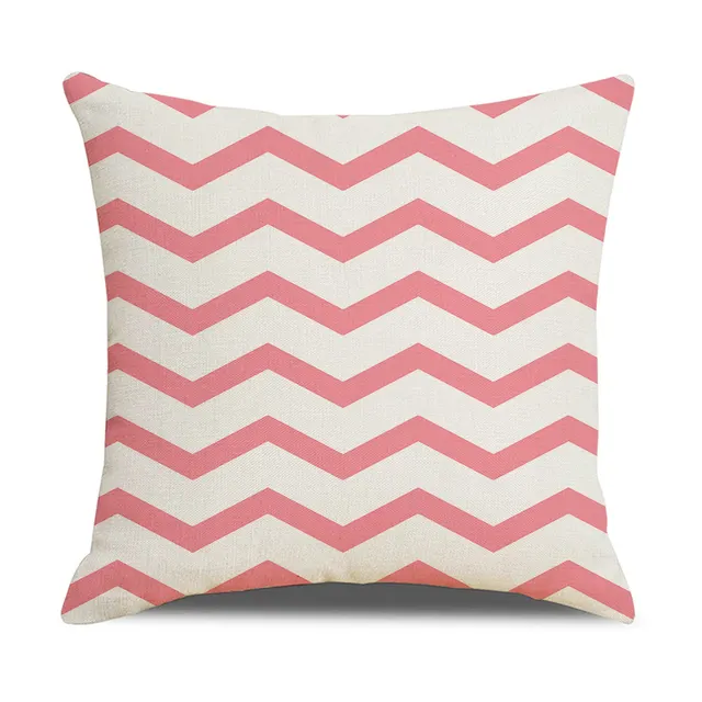 Cross border Pillowcase Simple GeometryHot Sale Linen Pillowcase Sofa Pillow Household Items 35Style - Shop at LoveMi