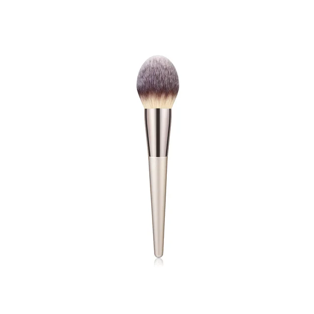 Wooden Handle Makeup Brush Champagne Gold 3 Style - Shop at LoveMi