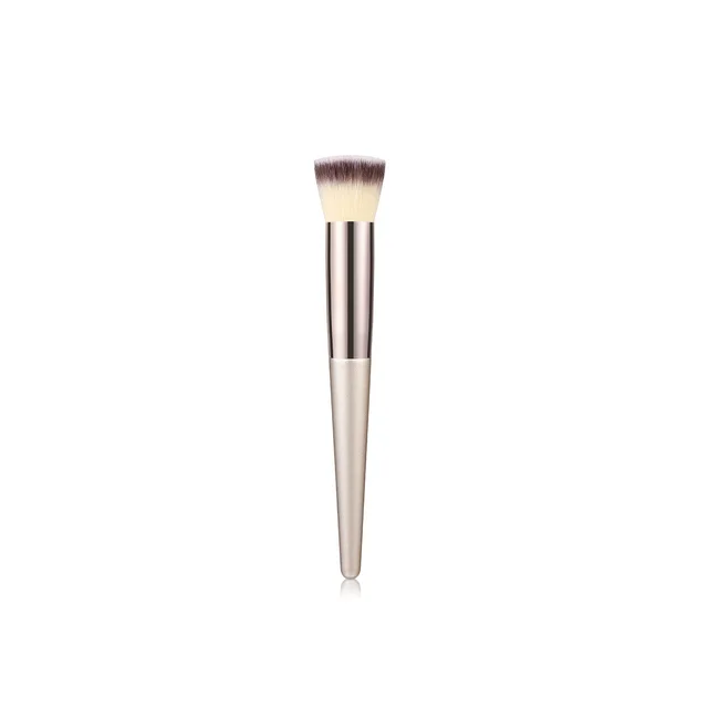 Wooden Handle Makeup Brush Champagne Gold 5 Style - Shop at LoveMi
