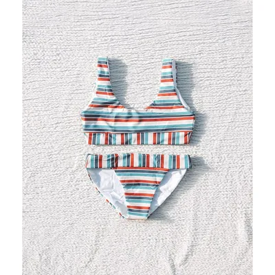 Explosion Style Striped Swimsuit Women A L - Shop at LoveMi
