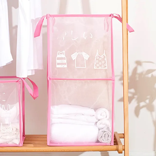 Dirty Clothes Basket Laundry Bathroom Storage Basket Pink - Shop at LoveMi
