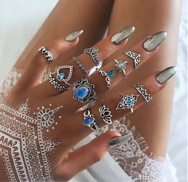 European And American Cross border New Jewelry 12 piece Set 4Style - Shop at LoveMi
