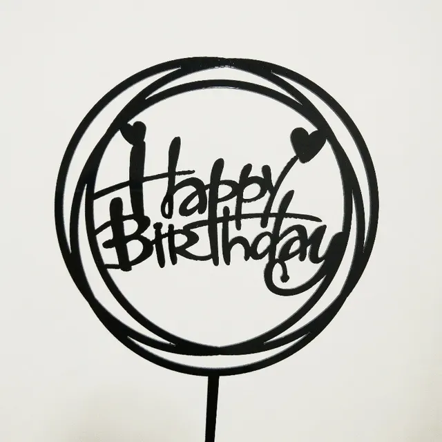 Birthday Cake Insert Plastic Cake Decoration - Shop at LoveMi