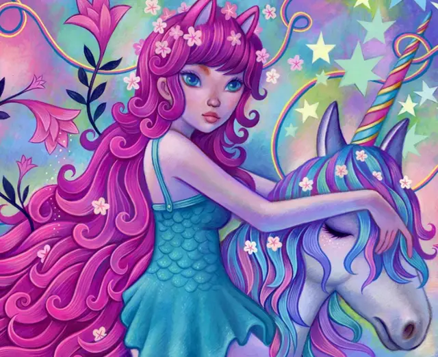 Poured Glue Diamond Painting Kits Embroidery Diamond Stitch Scalloped Edge Soft 9 Style - Shop at LoveMi