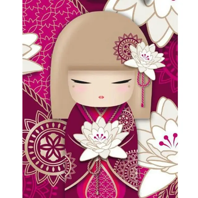 Cartoon Girl Handmade Diy Diamond Painting Style2 - Shop at LoveMi