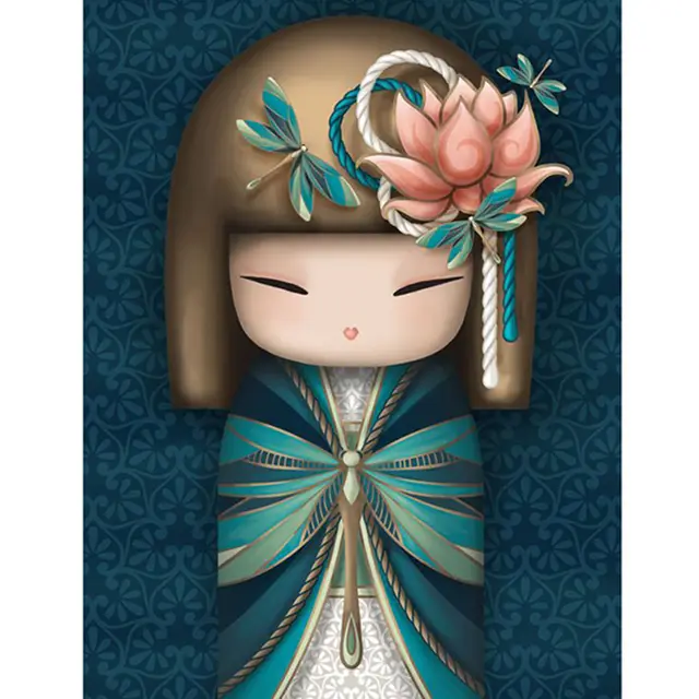 Cartoon Girl Handmade Diy Diamond Painting Style6 - Shop at LoveMi