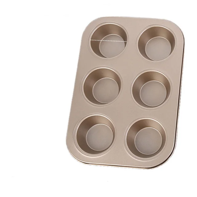Cake Bakeware Household Oven Baking Mould Golden - Shop at LoveMi