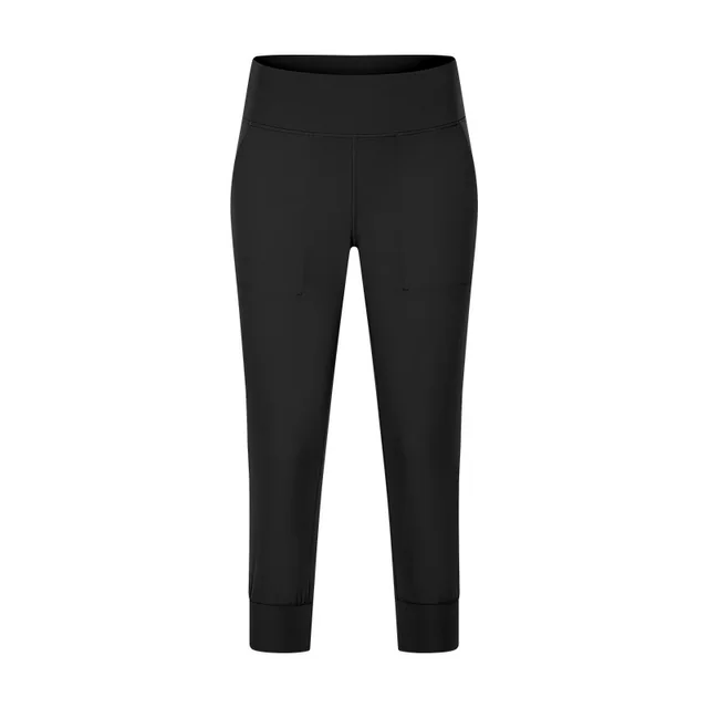 Womens Workout Running Capris Leggings Pocket Tummy Control High Waist Yoga Pants Black - Shop at LoveMi