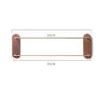Oval Double Pole 50Cm