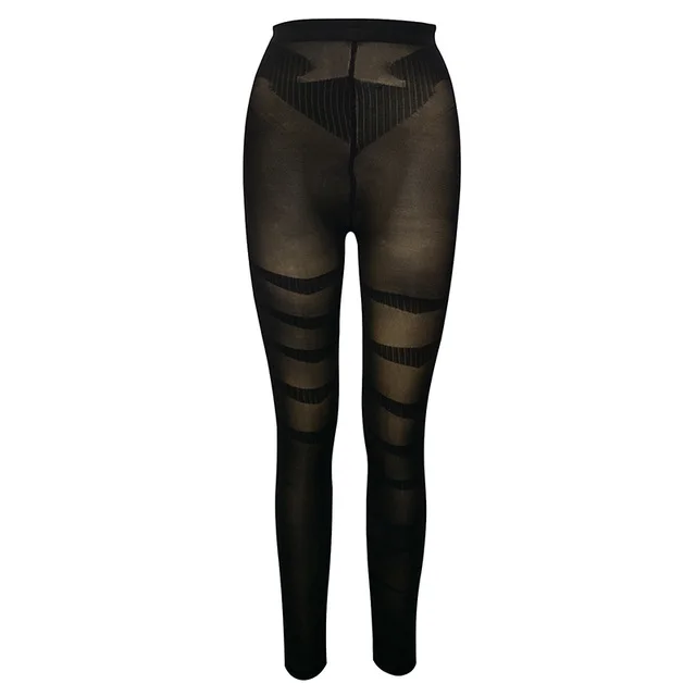 Women High Waist Leggings Shaper Tight Pants Shaping Panties Black - Shop at LoveMi