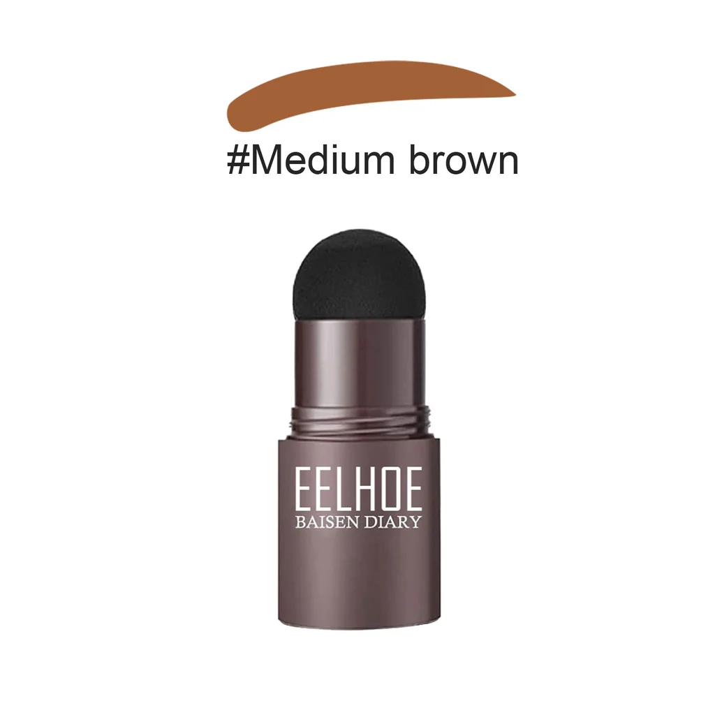 Eyebrow Mold Set Makeup Powder - Medium Brown