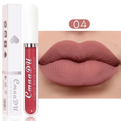 Matte Non stick Cup Waterproof Long lasting Lip Gloss D - Shop at LoveMi