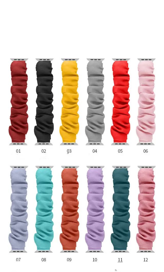 Strap Hairband Strap Elastic Type Large Intestine Strap 7Style - Shop at LoveMi