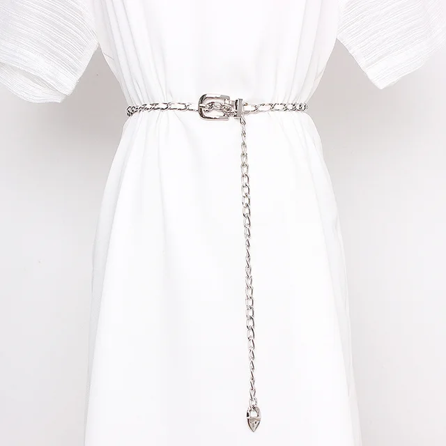 Dress Waist Suit Belt Silver. - Shop at LoveMi