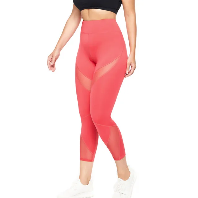 Hip lifting Pants, Peach Hips, Yoga, Nine point Pants, Running Leggings, Stretch Dance Pants Pink - Shop at LoveMi