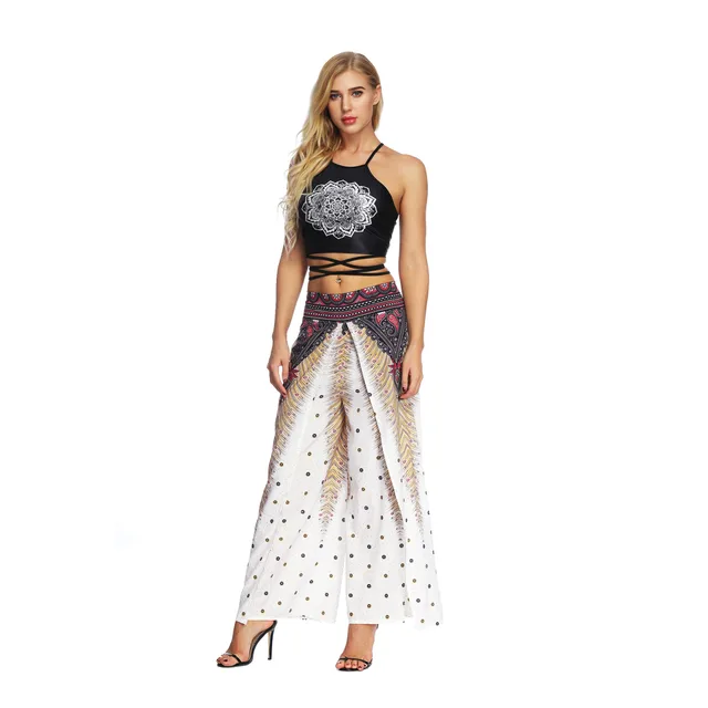 Wide Leg Pants Loose Plus Size Casual Yoga Pants L.Xl - Shop at LoveMi