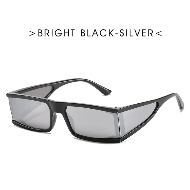 European And American Punk Series Fashion Sunglasses Retro Exaggeration Grey - Shop at LoveMi
