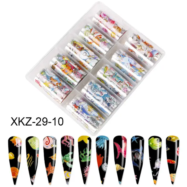 Nail Butterfly Laser Star Transfer Paper Diy European And American Nail Star Transfer Paper Sticker G - Shop at LoveMi