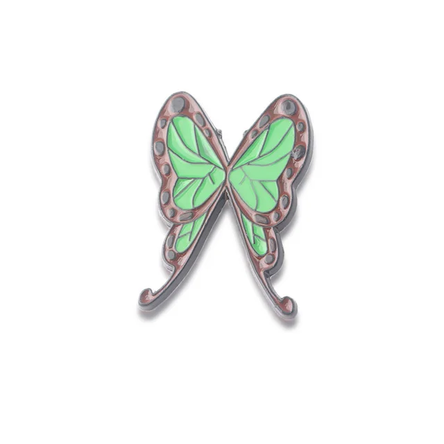 Color Butterfly Keychain Metal Pendant Green - Shop at LoveMi