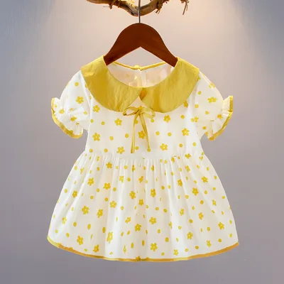 Baby Girl Summer Dress Summer Princess Dress Style E 100Cm - Shop at LoveMi