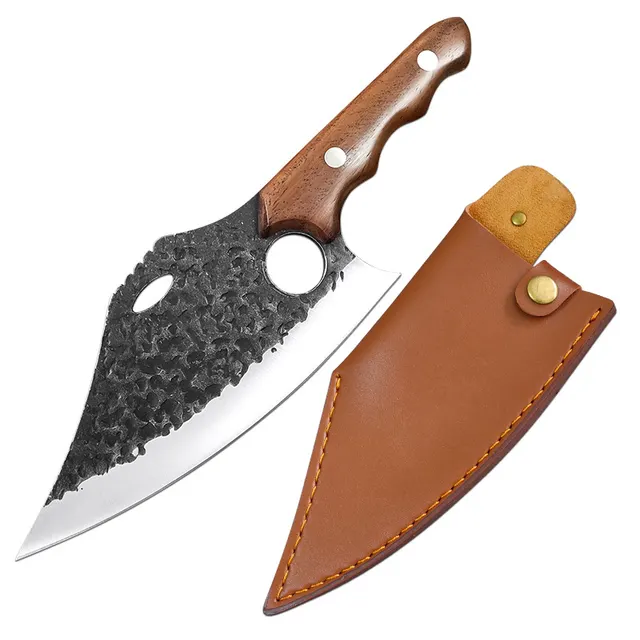 Forged Hammered Slicing Meat And Fish Knife - Shop at LoveMi
