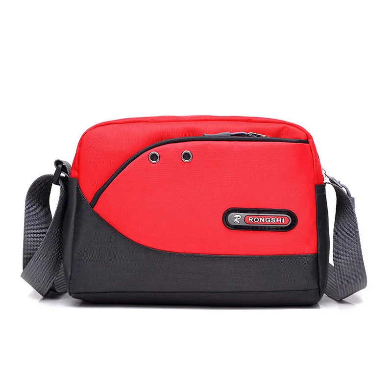Shoulder Bag Korean Waterproof Oxford Crossbody Bag Red - Shop at LoveMi