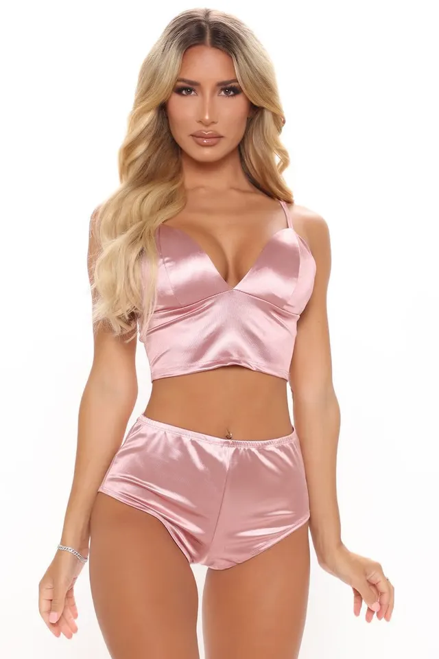 Two piece Set Of Split Home Sling Pink - Shop at LoveMi