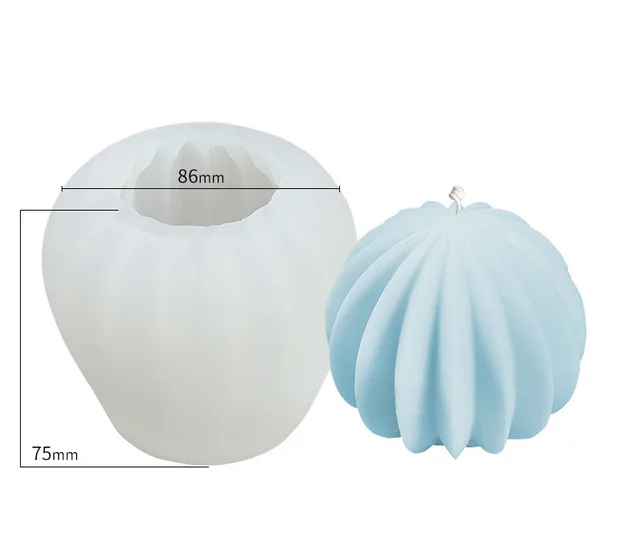 DIY Geometric Diamond Ball Scented Candle Handmade Soap Abrasive Tools Sector - Shop at LoveMi