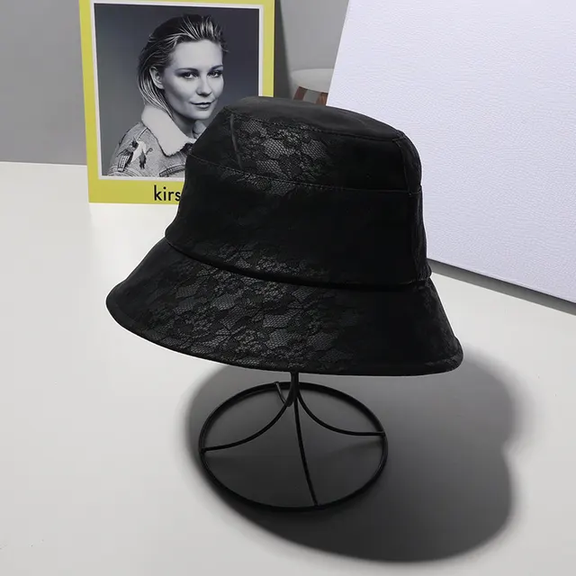 Autumn And Winter Fashion Trendy New Basin Hat Retro Elegant Black - Shop at LoveMi