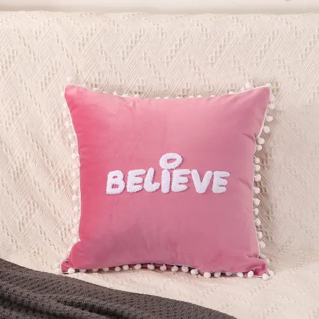 Cushion Car Throw Pillow Cushion Office Cushion Pink - Shop at LoveMi