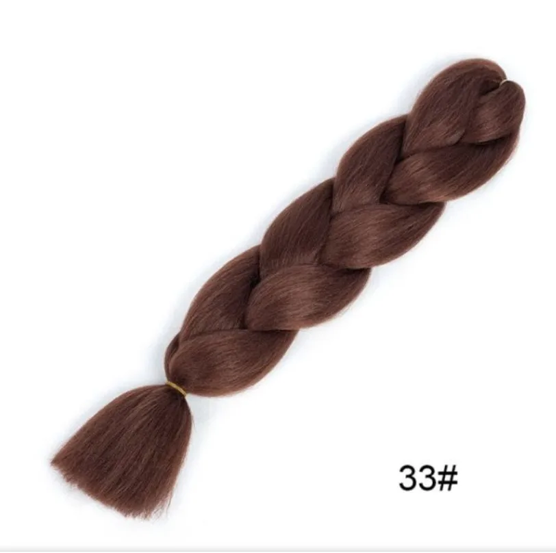 Synthetic Wig Dirty Braid Braided Hair Big Braid - 4.Style