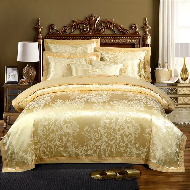 European Style Jacquard Cotton Embroidery Quilt Cover Windsor Nobility - Shop at LoveMi