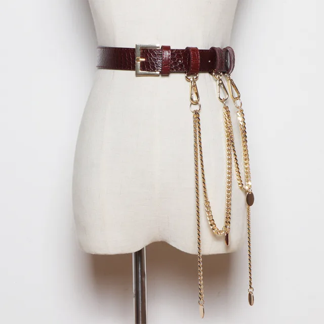 Matching Dress Blazer With Waist Girdle Brown - Shop at LoveMi