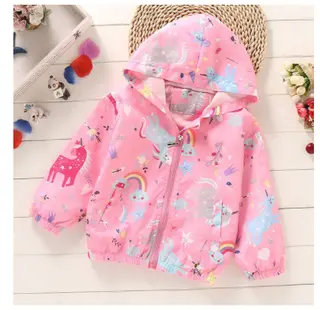 Children's Jacket Girl Thin Summer Western Style Girls Jacket - Style D