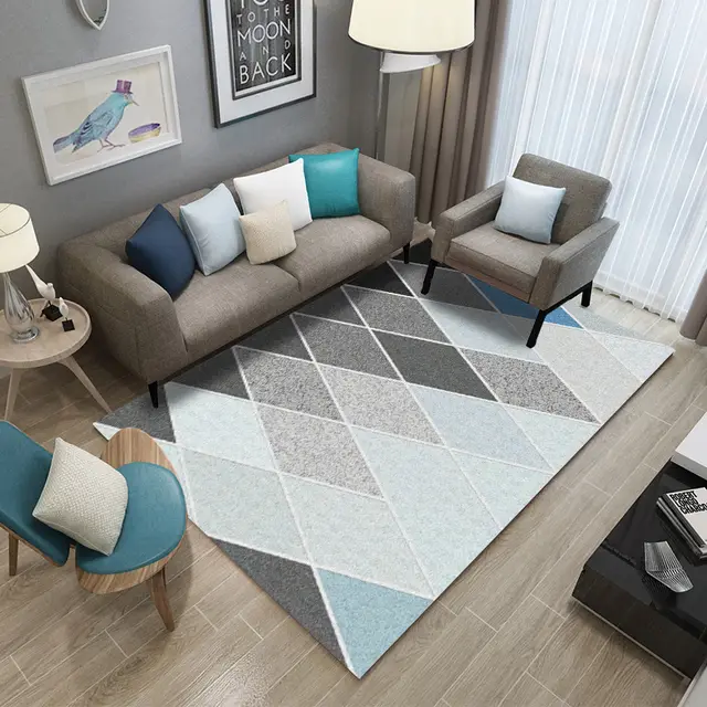 Geometric Coffee Table Cloakroom Carpet J - Shop at LoveMi