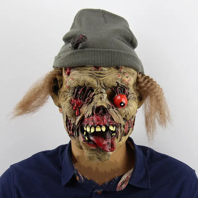 Horror Zombie Latex Mask - Shop at LoveMi