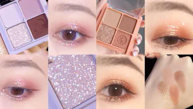 Four color Eyeshadow Palette Matte Pearlescent Earth Gray Purple Waterproof Sequin Glitter Student 6Style - Shop at LoveMi