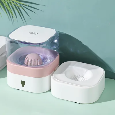 Removable And Washable Pet Food Utensils Water Feeder Pink - Shop at LoveMi