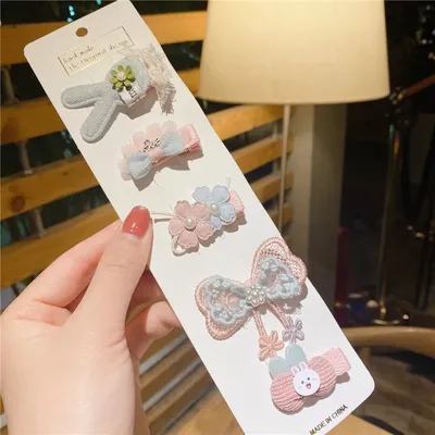 Cute Lace Princess Baby Bangs Clip Hairpin 2Style - Shop at LoveMi