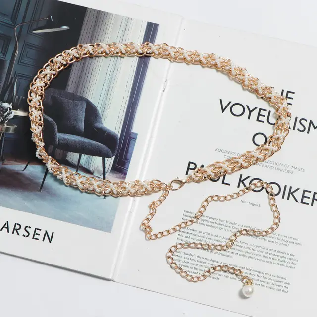 Metal Chain Chain Thin Summer Waist Chain Gold - Shop at LoveMi