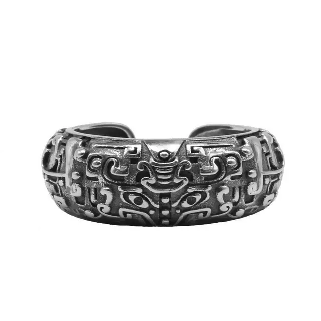 Divine Beasts, Gluttonous, Lucky, Transport, Evil, Non fading Ring, Domineering Hipster, Retro, Old, Opening, Adjustable Ring - Shop at LoveMi