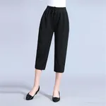 Loose Straight-leg Mother's Floral Pants - Floral