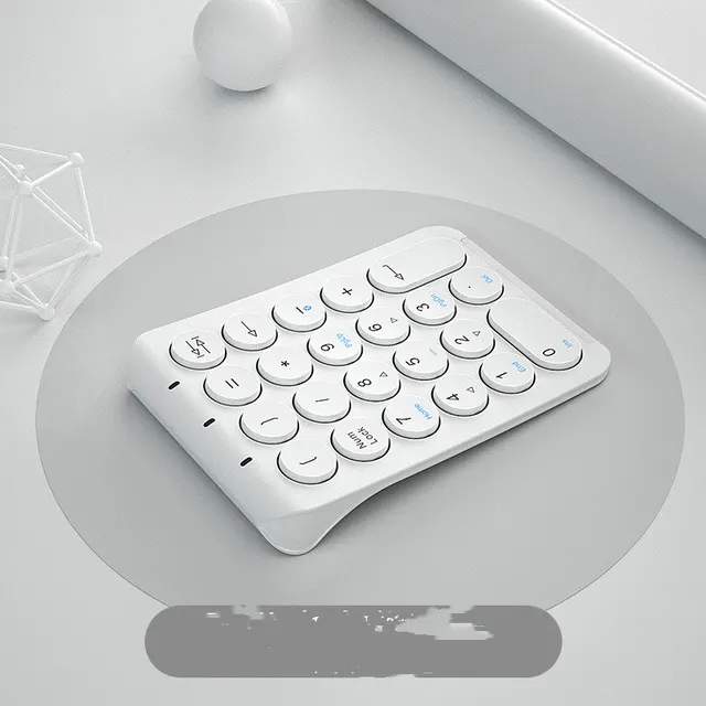 Wireless Keypad For Bank Financial Accounting Teller White - Shop at LoveMi